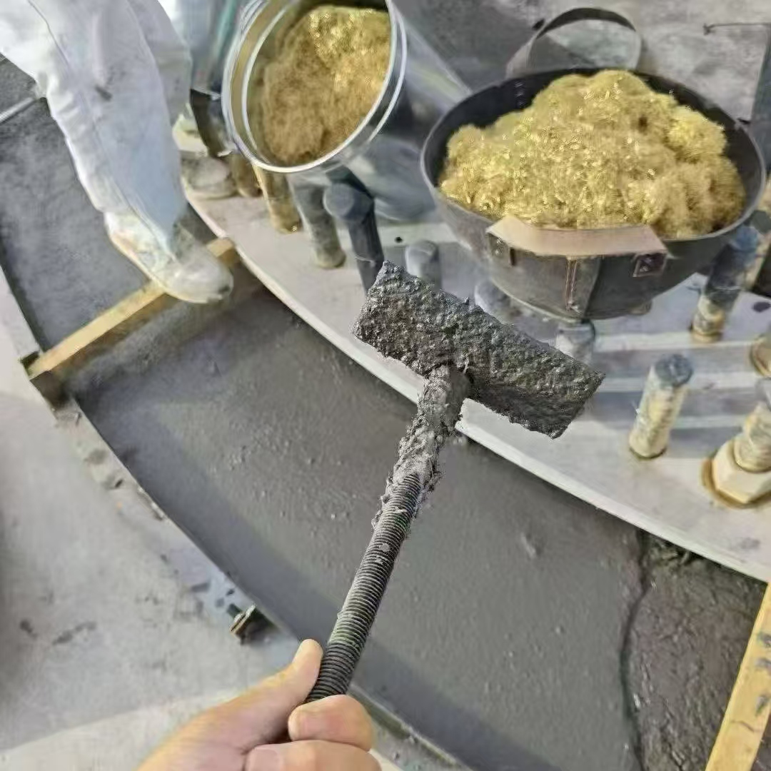 常州C120钢纤维高强无收灌浆料 轧机压缩机汽轮机发电机锻压设备底座灌浆材料